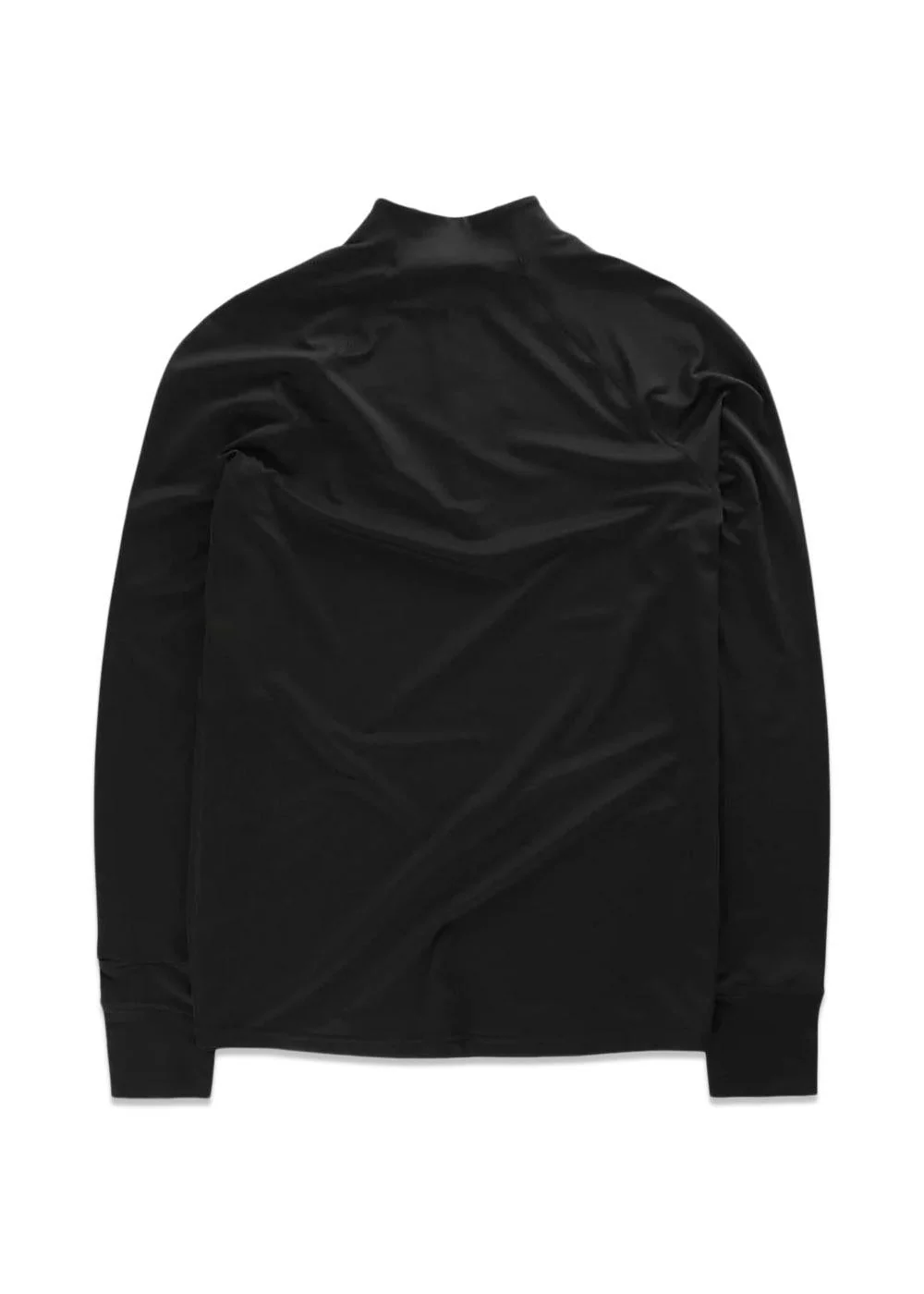 HALF-ZIP MIDLAYER TOP - Black - Image 2