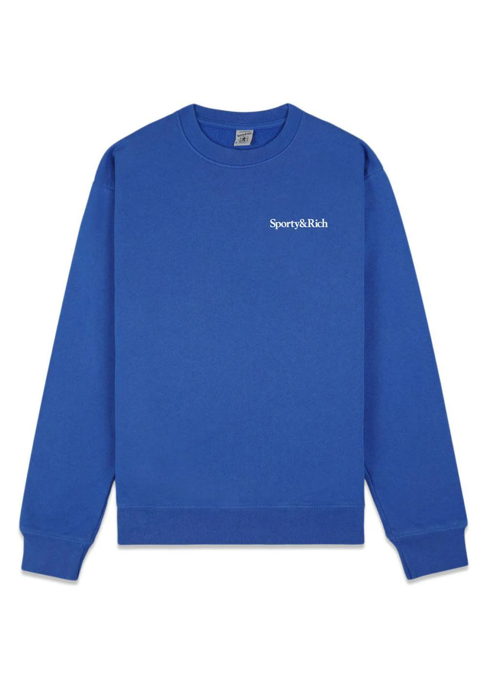 Health is Wealth Crewneck - Paris Blue