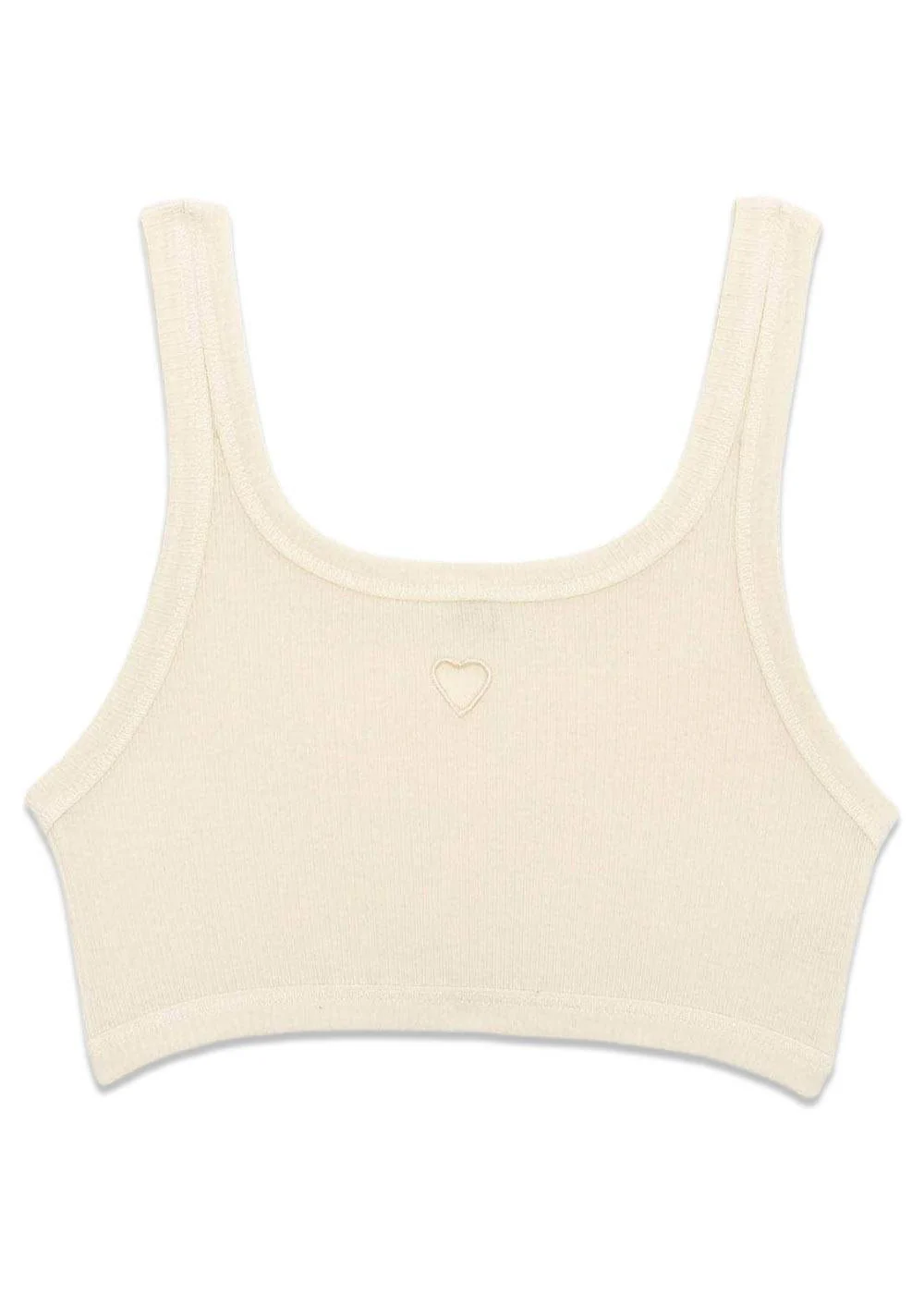HEART BRA - Undyed