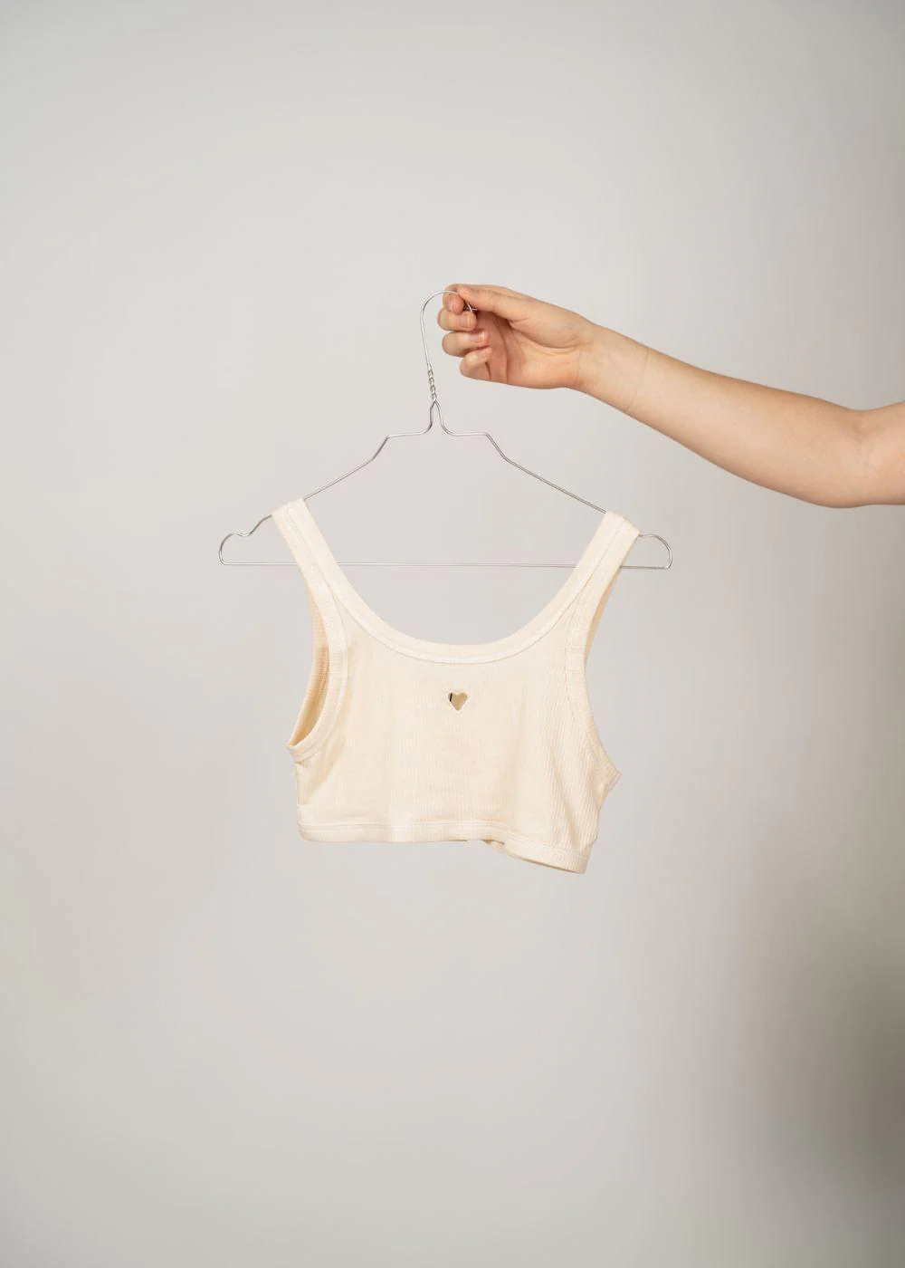 HEART BRA - Undyed - Image 2