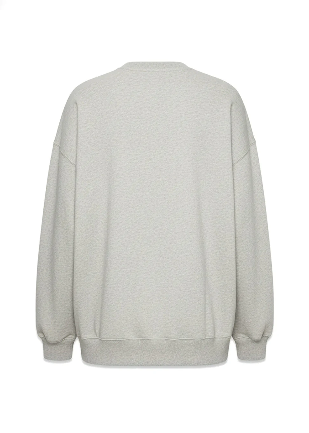 HEAVY SWEAT CREWNECK - Light Grey Melange - Image 2