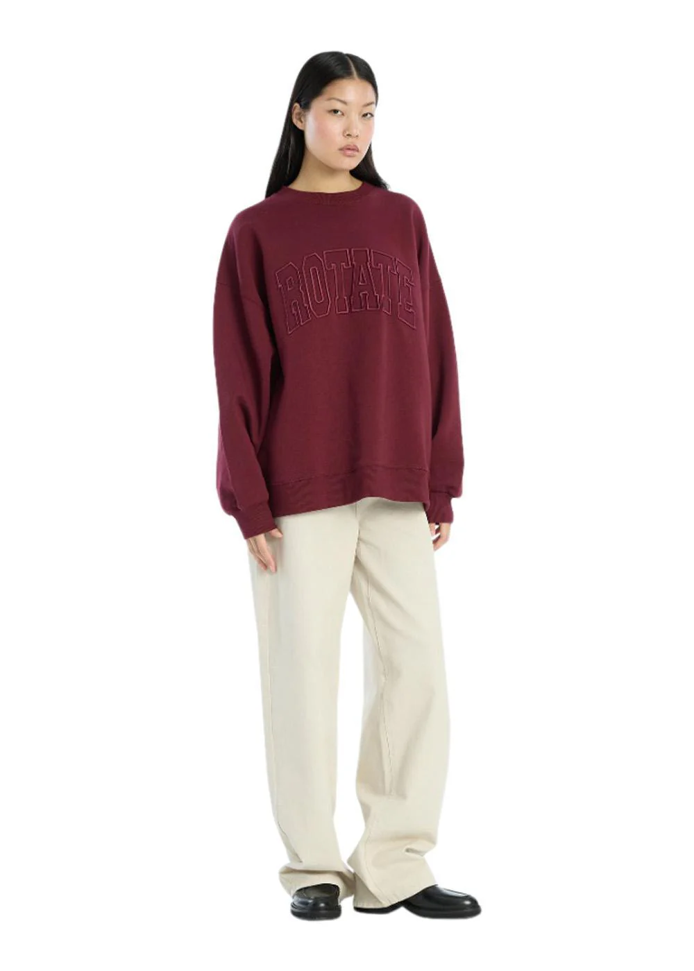 HEAVY SWEAT CREWNECK - Zinfandel - Image 3