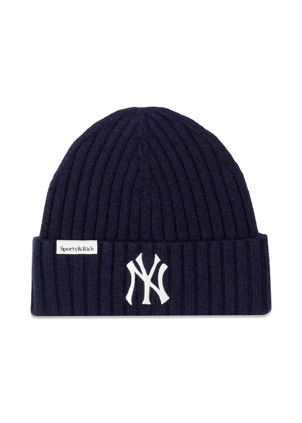 Heritage Yankees Serif Cashmere Beanie - Dark Navy