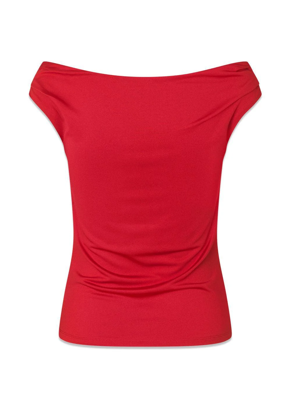 HimaMD off-shoulder top - Racing Red - Image 2