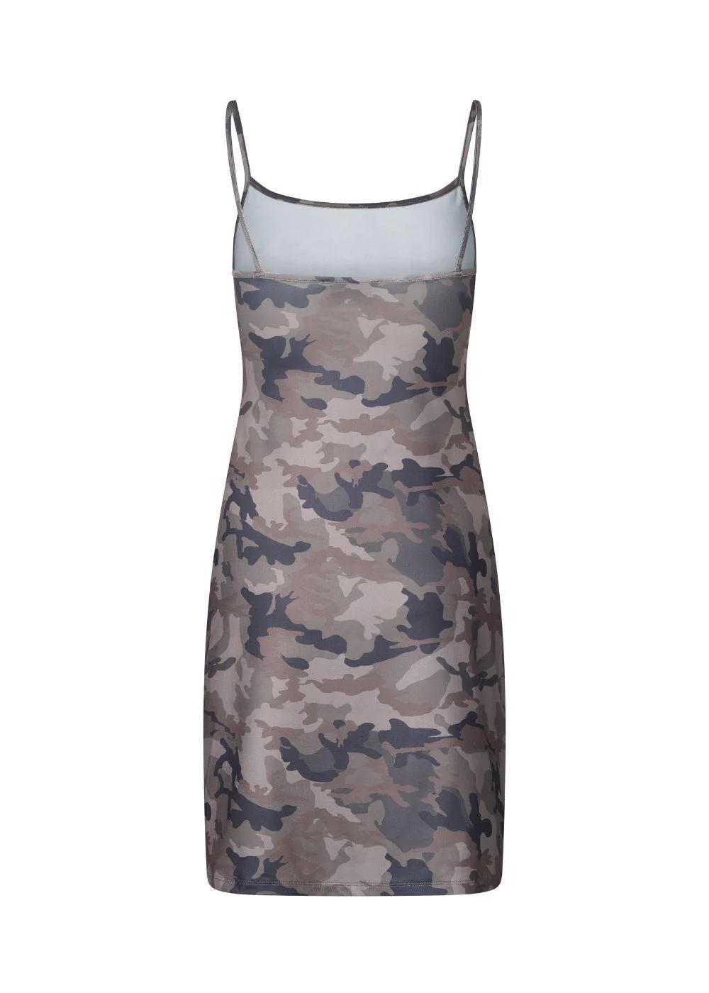 Himamd print strap dress - Camo - Image 4
