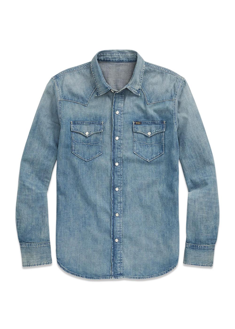 Icon Western Shirt - Blue
