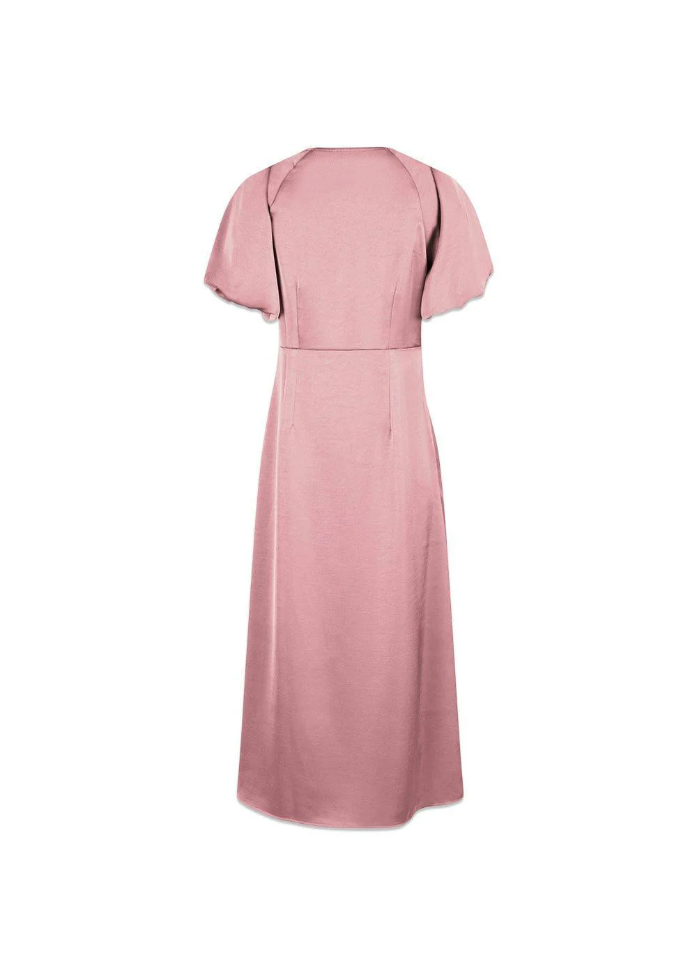 Illana Heavy Sateen Dress - Evening Rose - Image 3