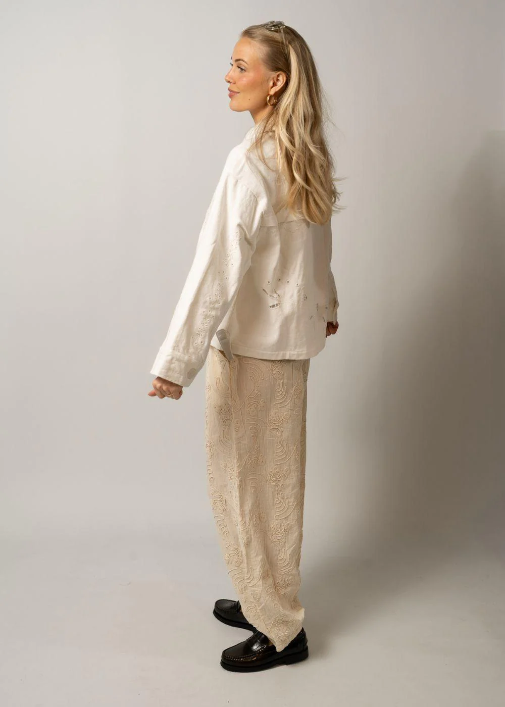 Iluna Pants - Champagne - Image 4