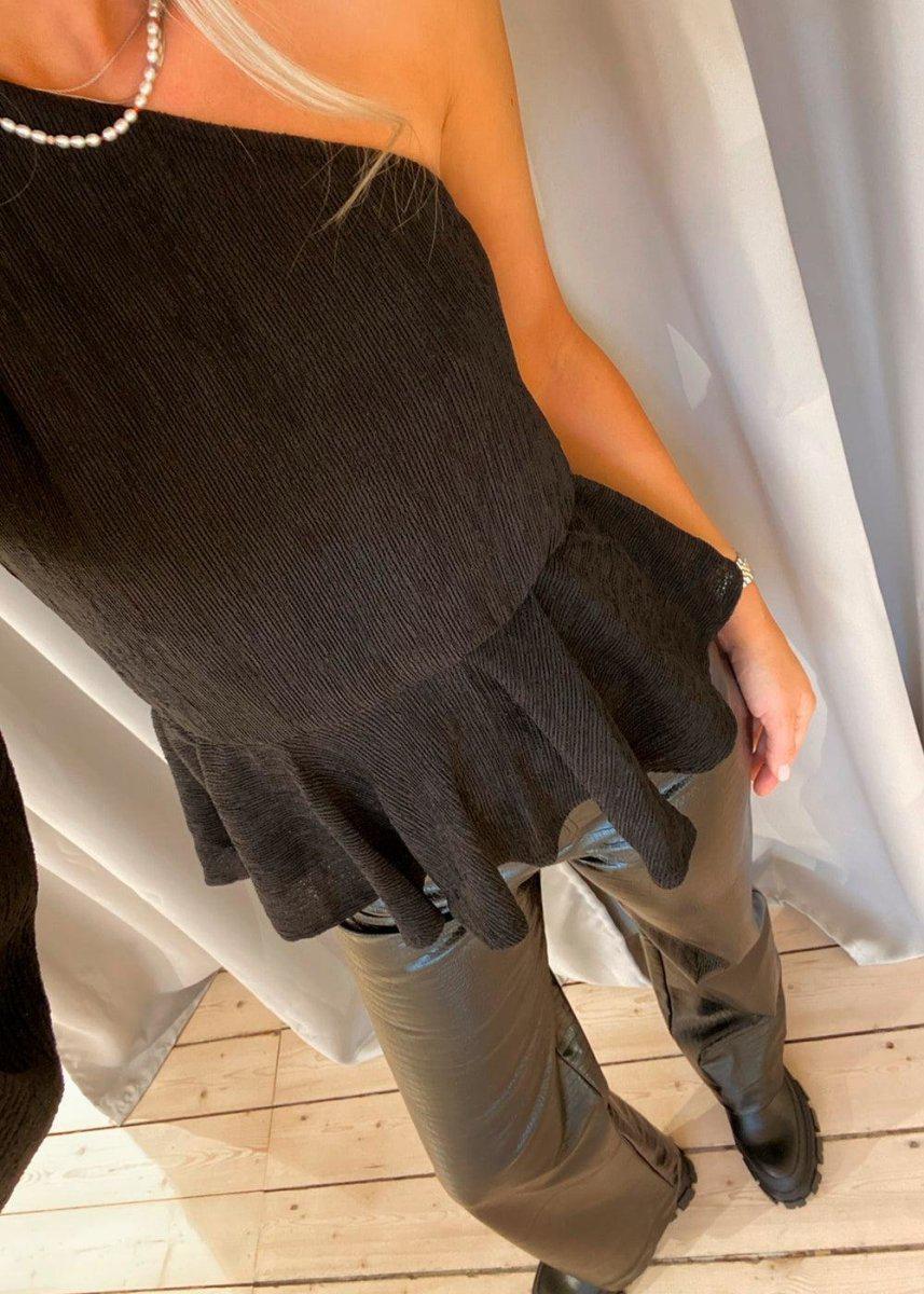 Jennifer Croc Pants - Black - Image 3