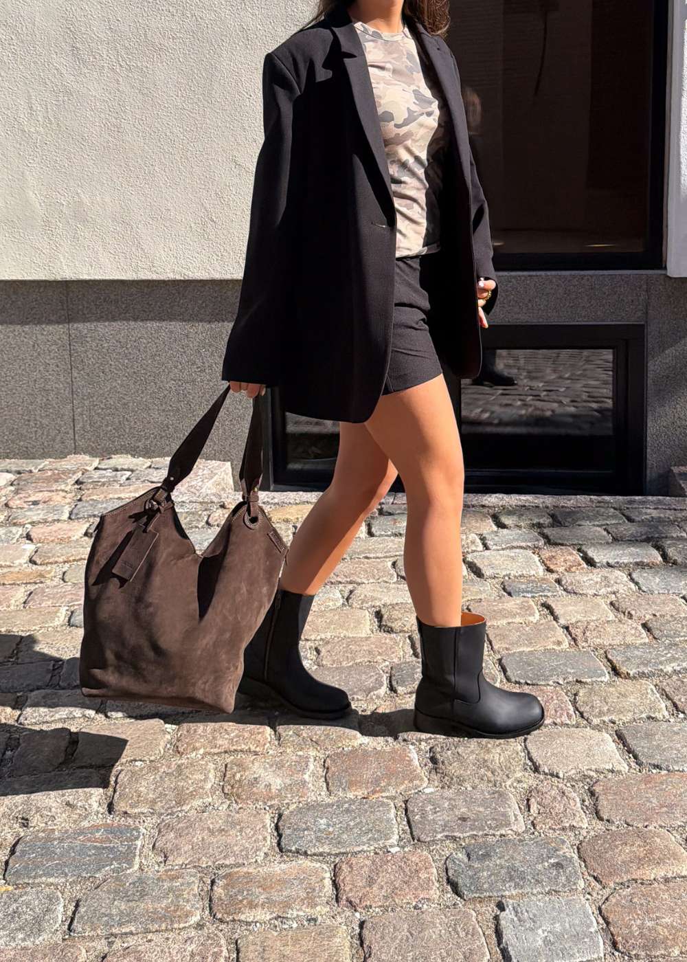 Jessie - Black Crazy Horse Leather - Image 2