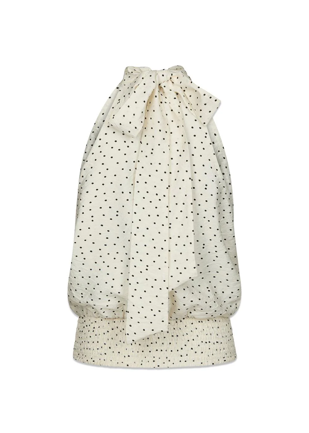 Jos Mini Dot Top - Off White - Image 2