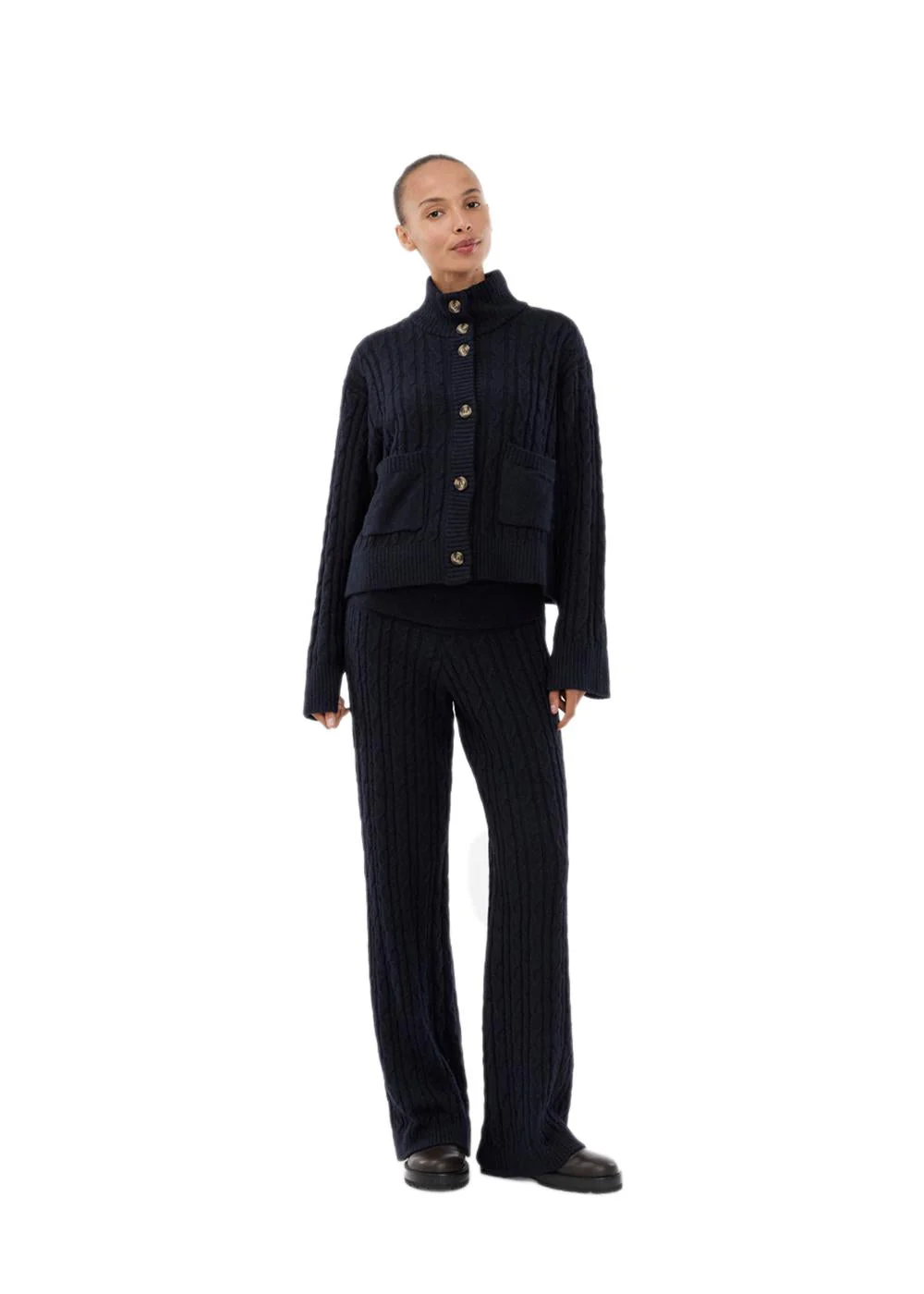 Josefinemd knit pants - Ombre Blue - Image 3