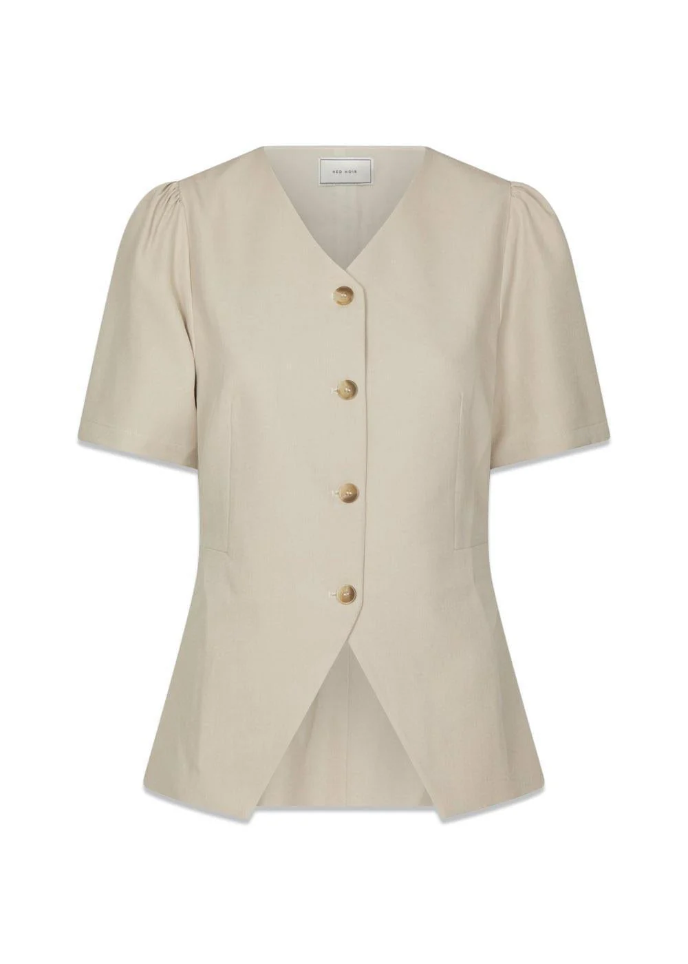 Jules Structure Blouse - Creme