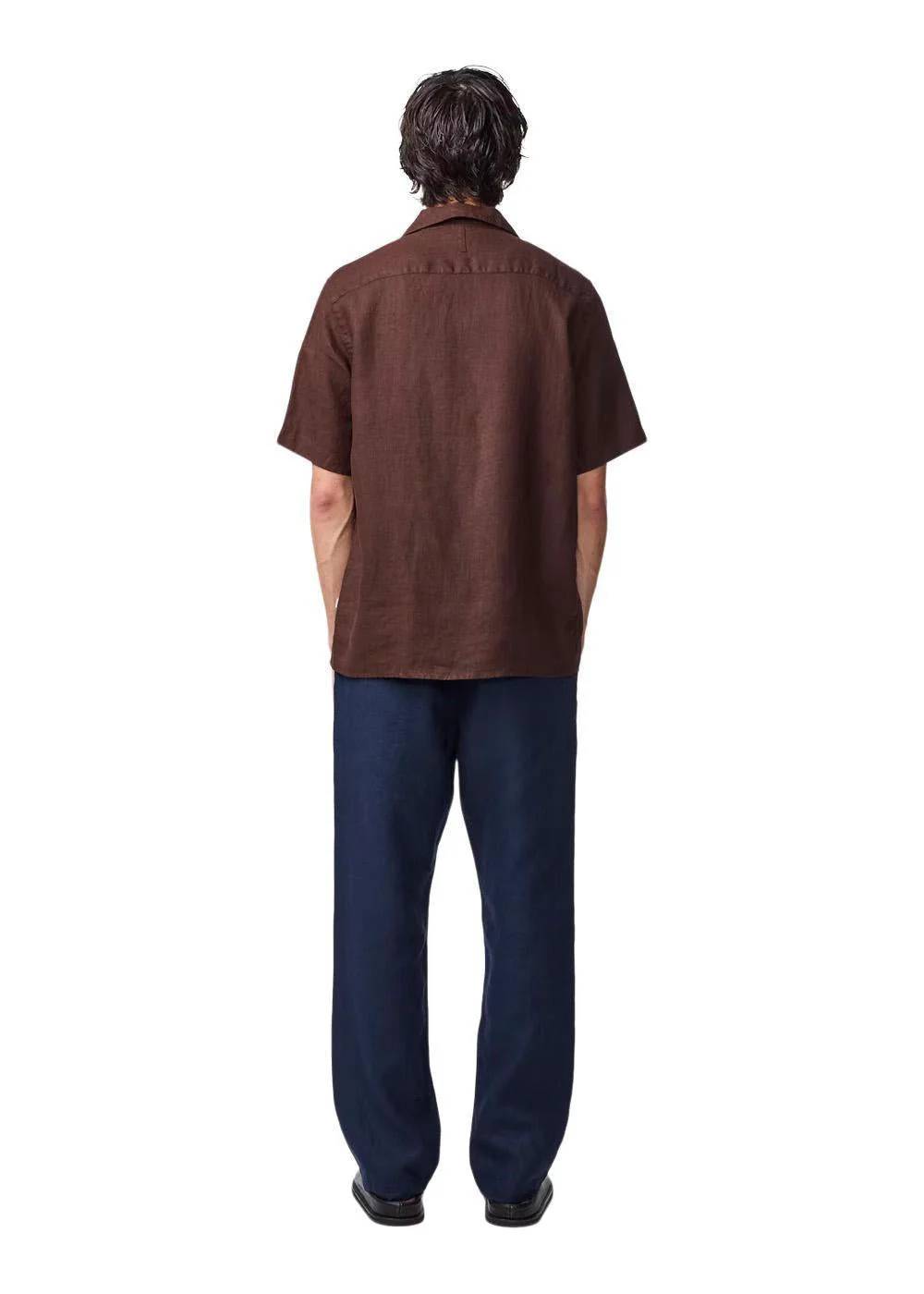 Julio SS NO PKT 5708 - Coffee - Image 3