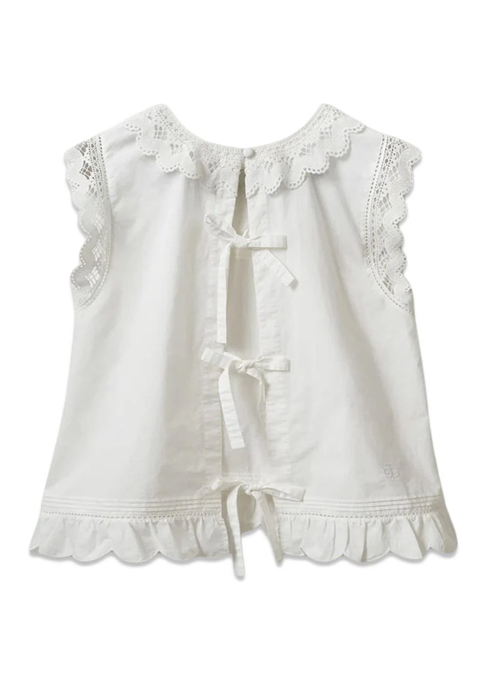Kirsten Cloth Top - White - Image 4