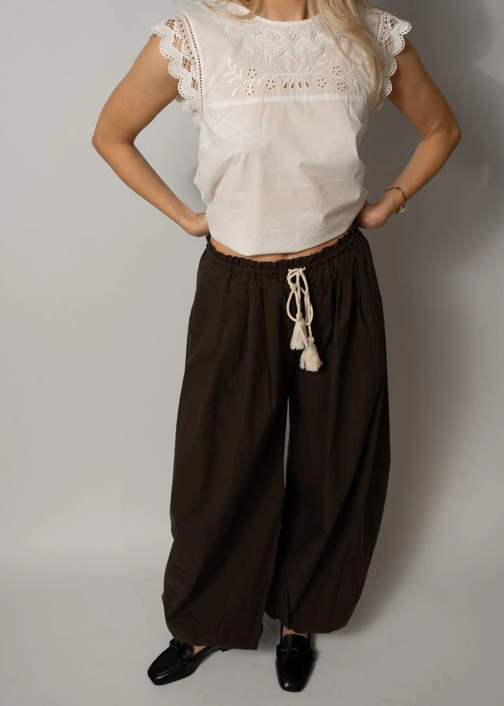 Kirsten Cloth Top - White - Image 5