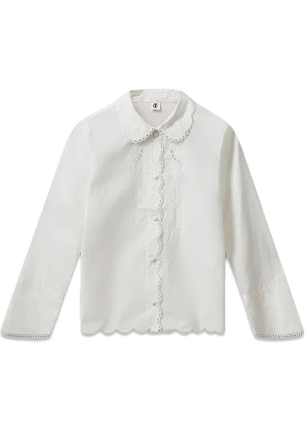 Kirsten Collar Shirt - White