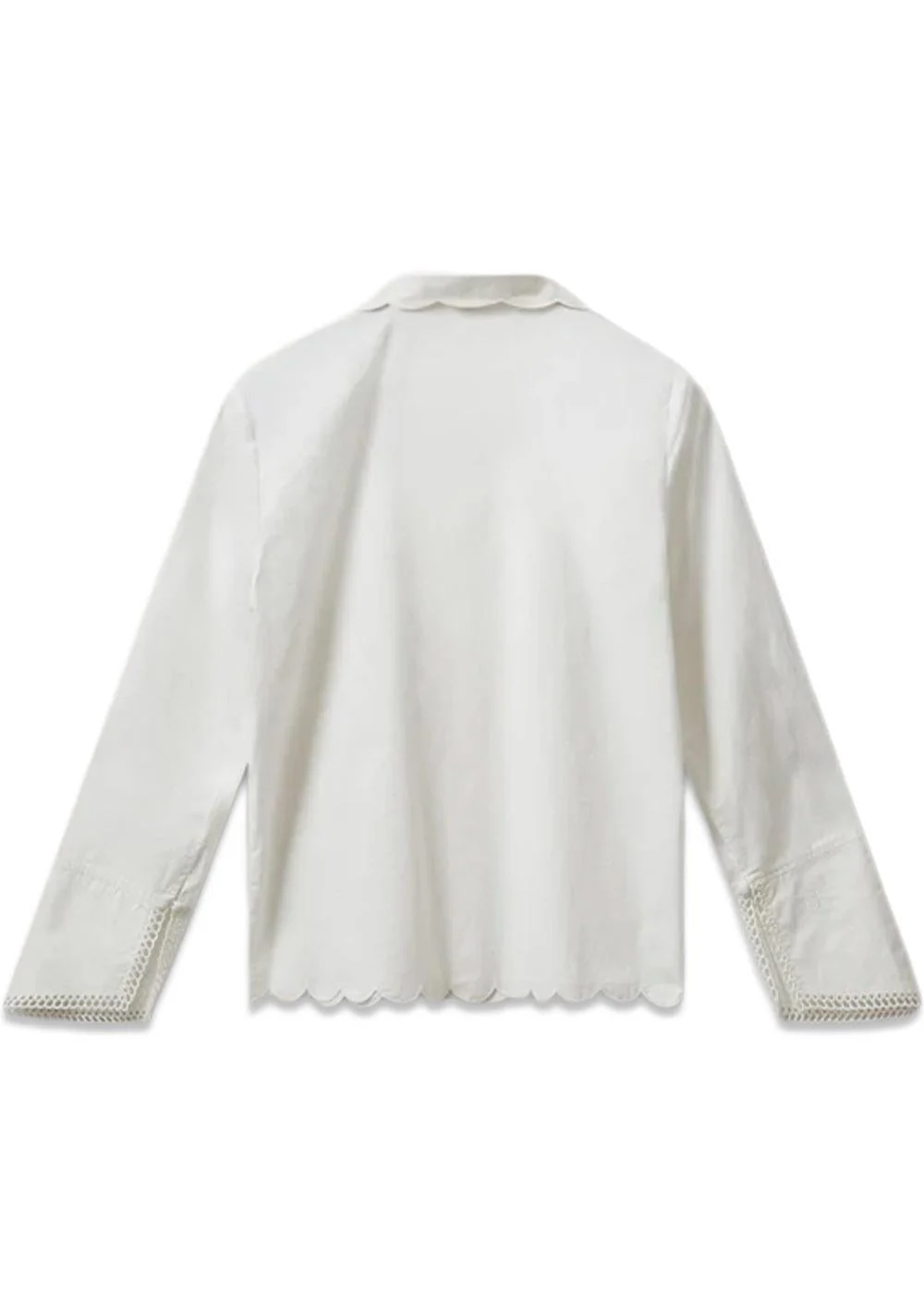 Kirsten Collar Shirt - White - Image 4