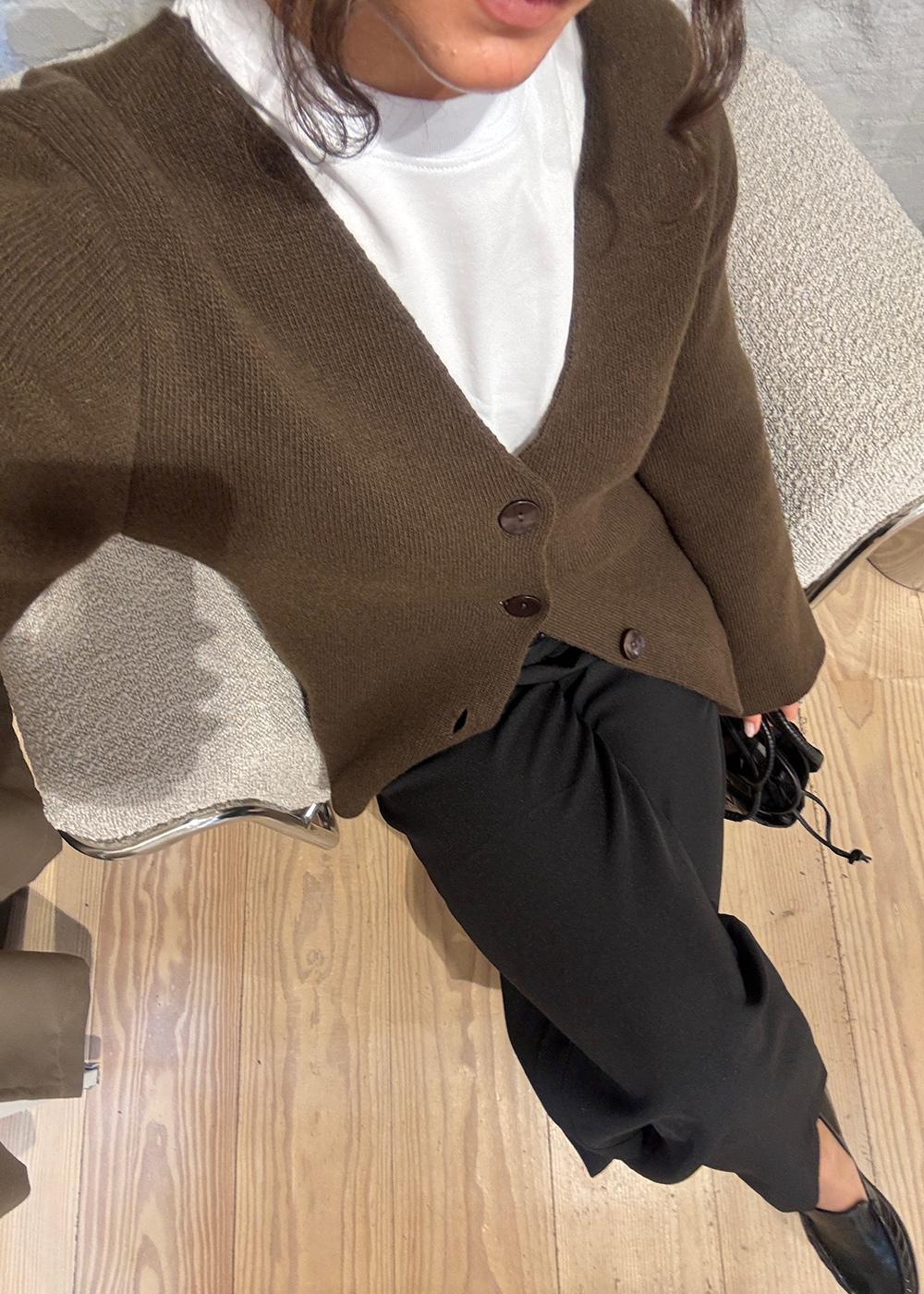 KlaytonMD cardigan - Dark Coffee - Image 4