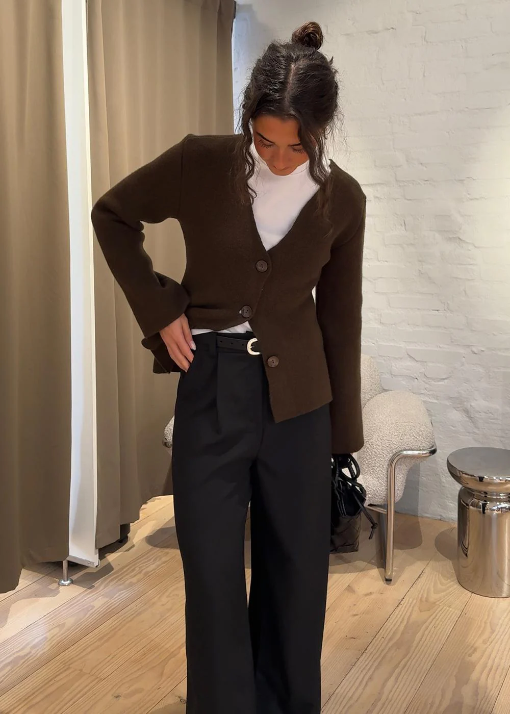 KlaytonMD cardigan - Dark Coffee - Image 5