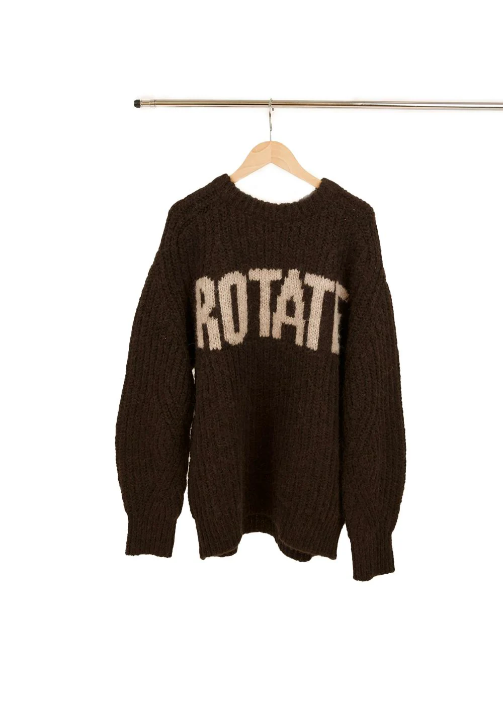 KNITTED LOGO SWEATER - Molé - Image 5