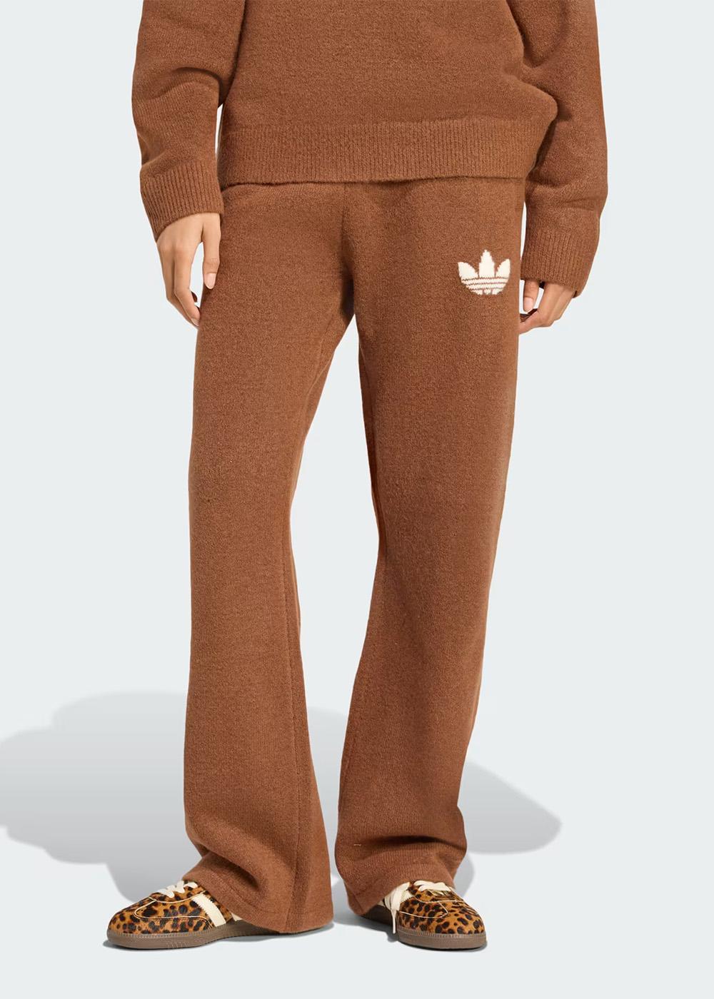 KNITTED PANTS - Preloved Brown - Image 2