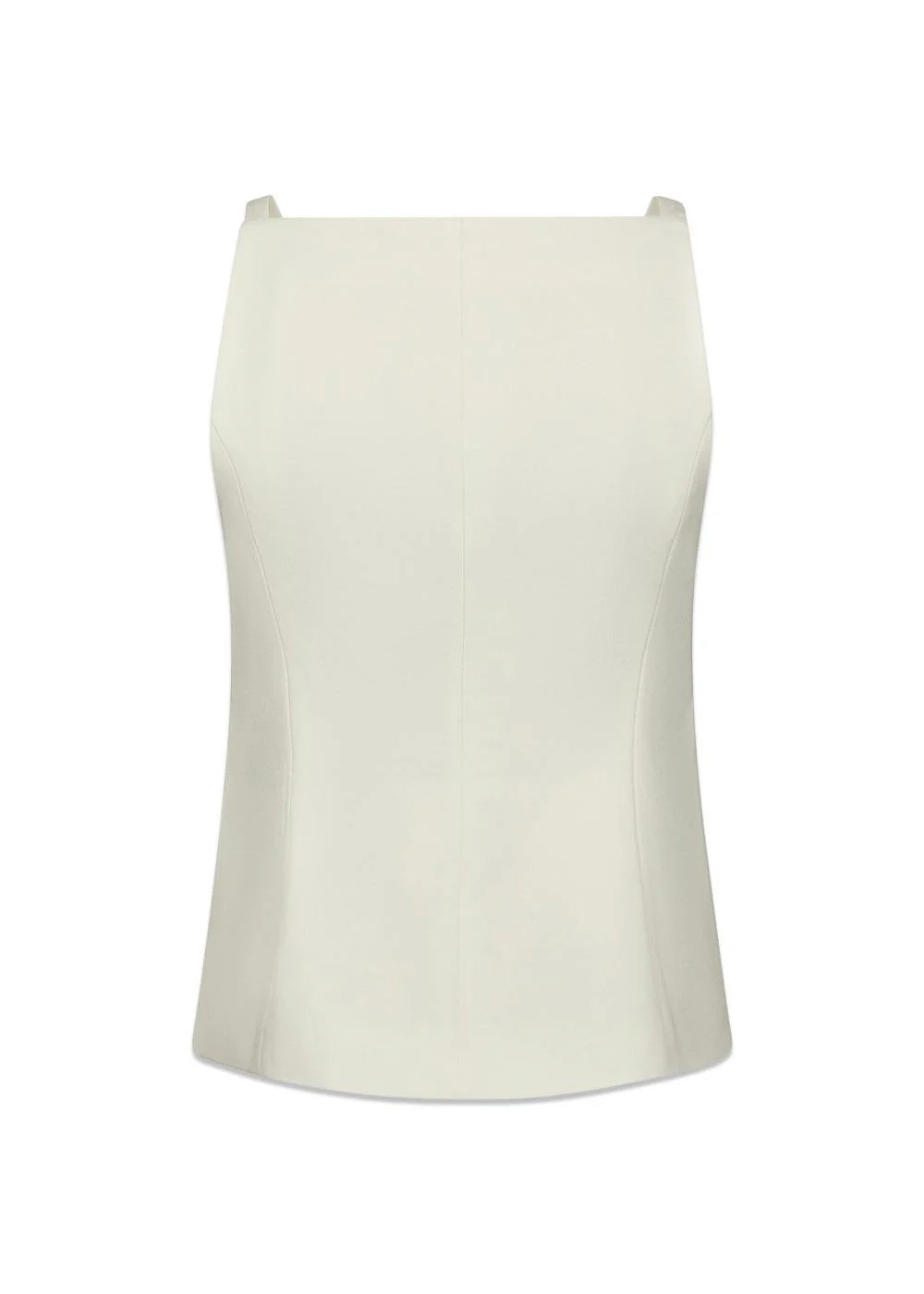 Kylie Structure waistcoat - Off White - Image 2