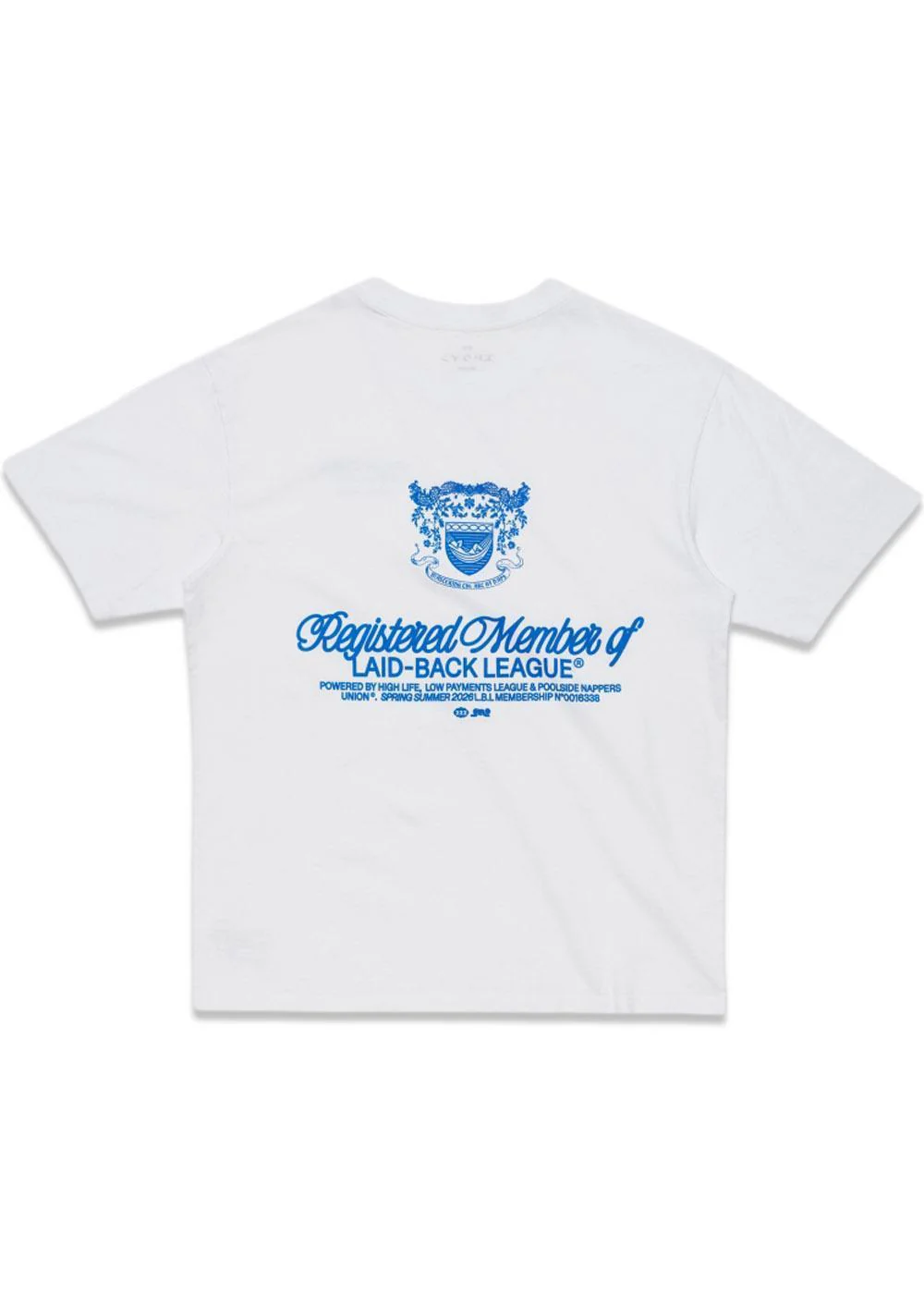 Laid-Back League T-Shirt-White - White - Image 2