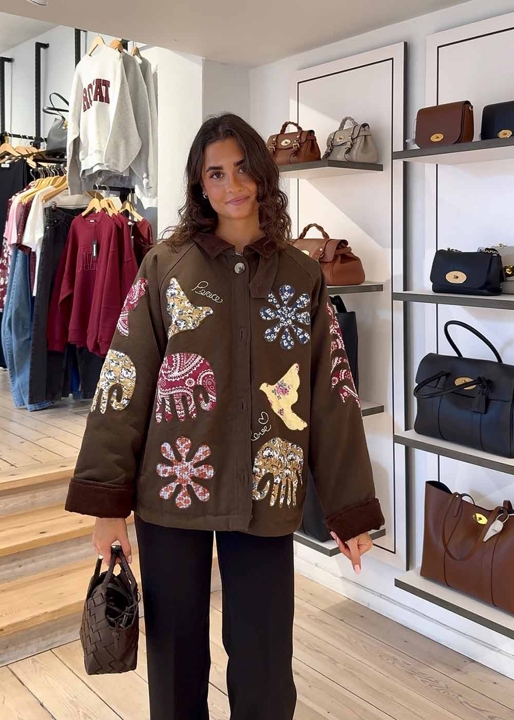 Lillibeth Jacket - Brown - Image 2
