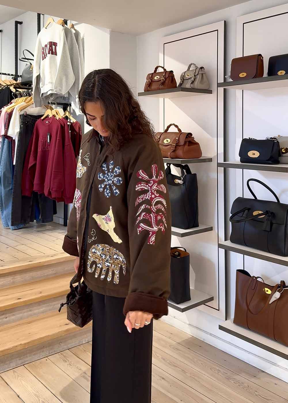Lillibeth Jacket - Brown - Image 5