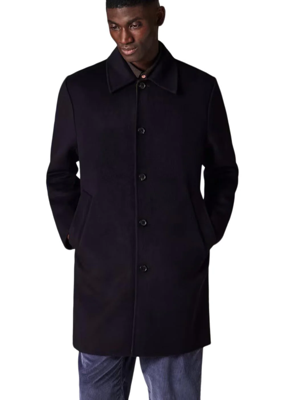 Long Coat - Very Dark Navy - Image 2