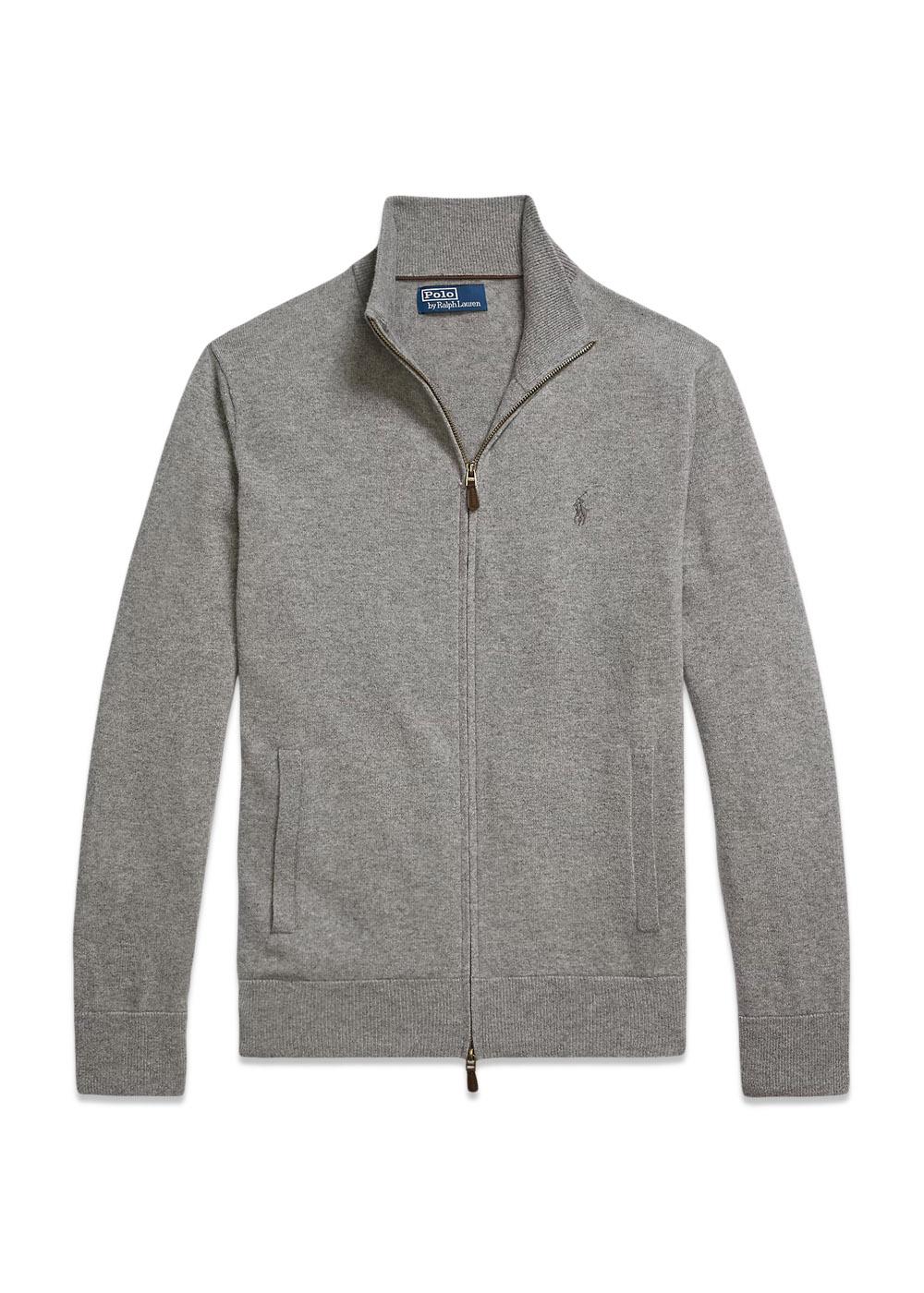 Long sleeve Full Zip - Grey