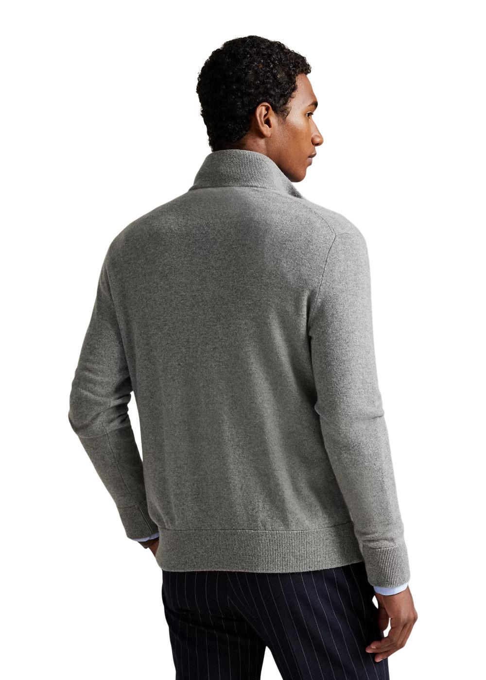 Long sleeve Full Zip - Grey - Image 3