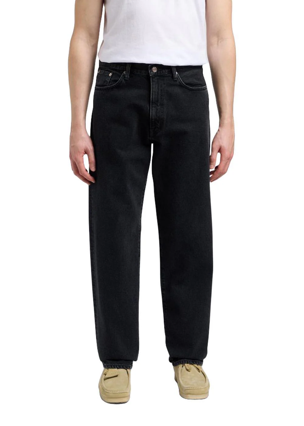 Loose Jeans Black Dark Used - Black Dark Used - Image 3