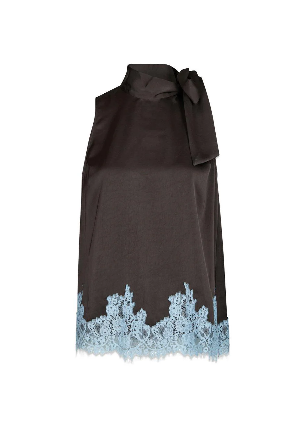 Lorenz Lace Top - Dark Brown