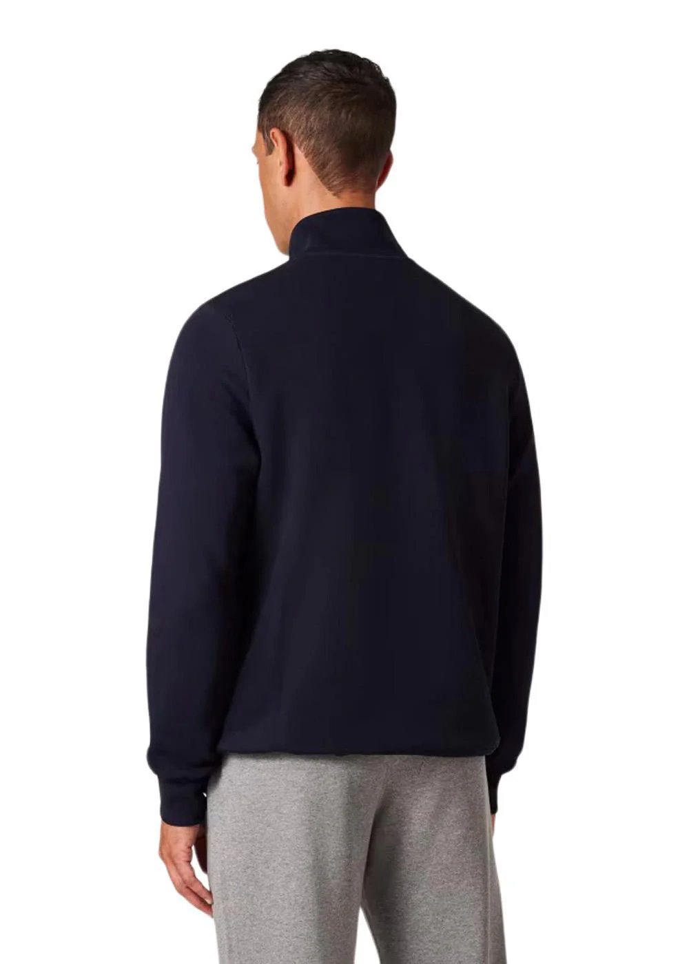 LS Reg Fit Half Zip Top Zeb - Very Dark Navy - Image 3