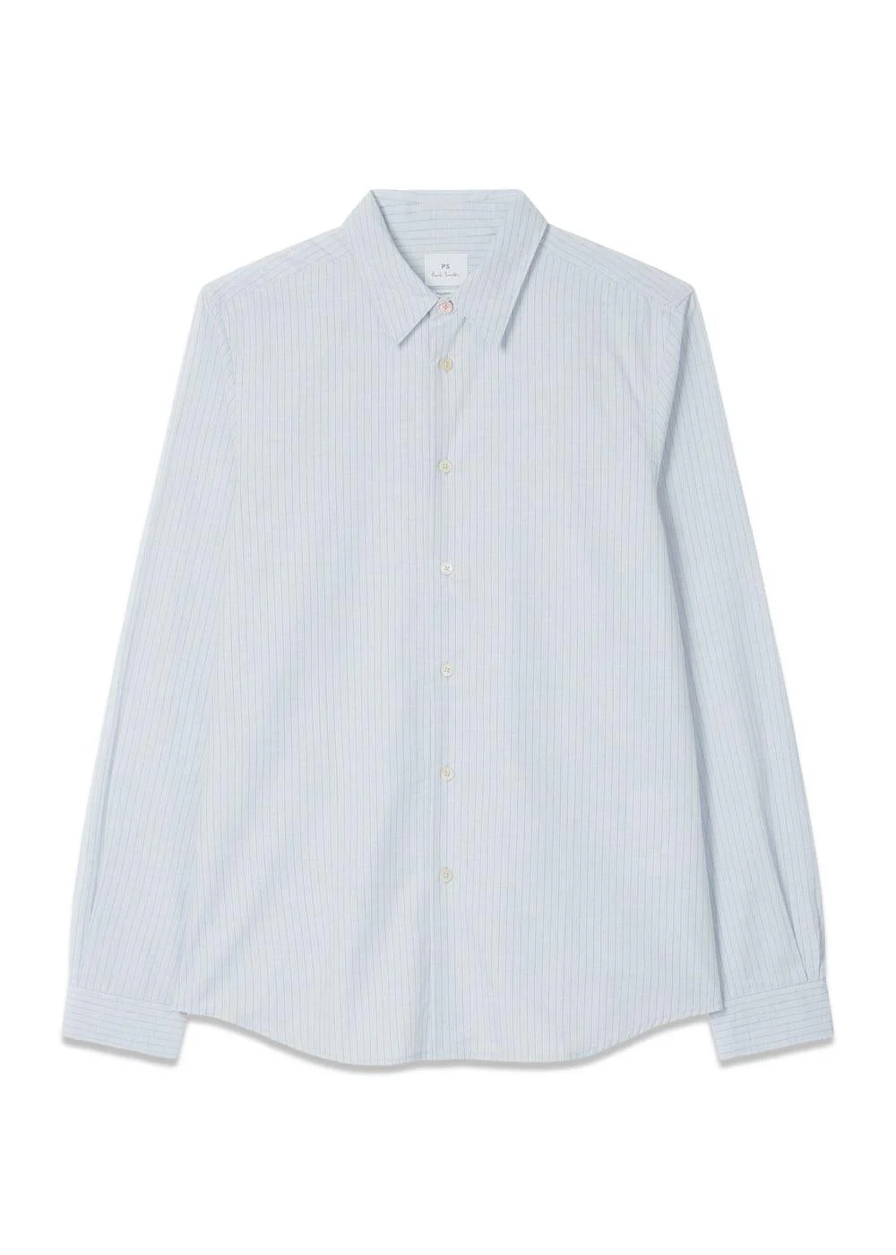 LS Tailored Fit Shirt - Light Blue