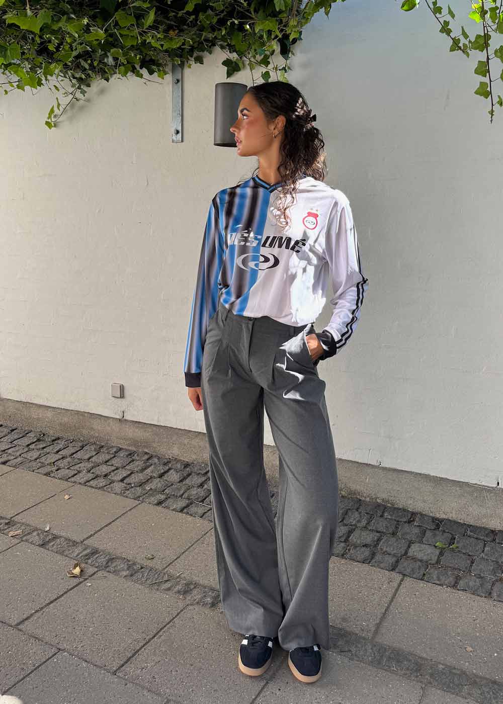 LucaRS Blouse - Blue Stripe - Image 2