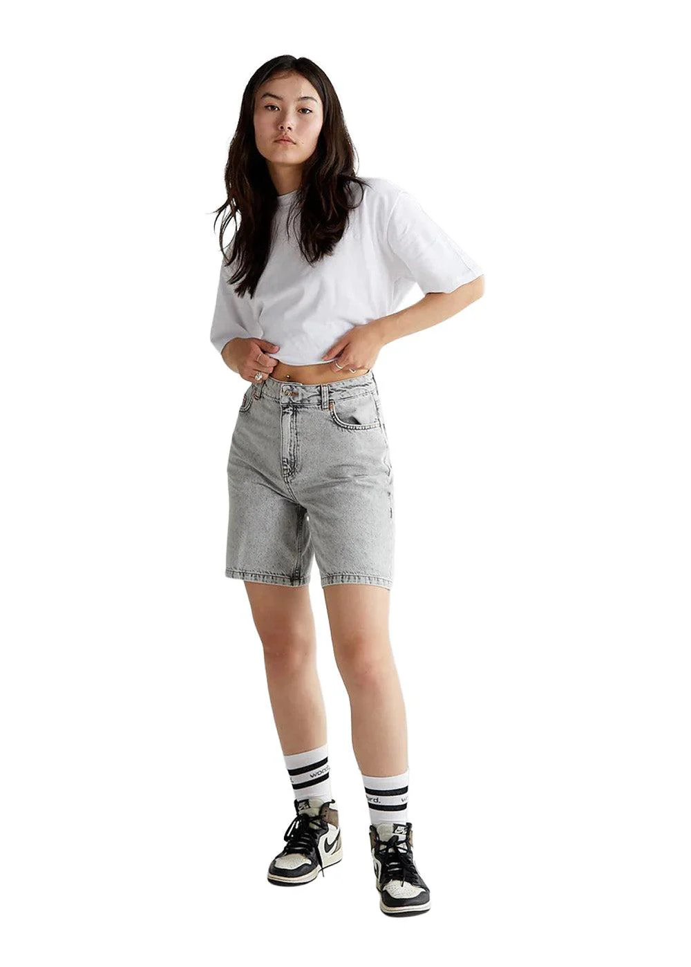 Maggie Snow Shorts - Grey - Image 5