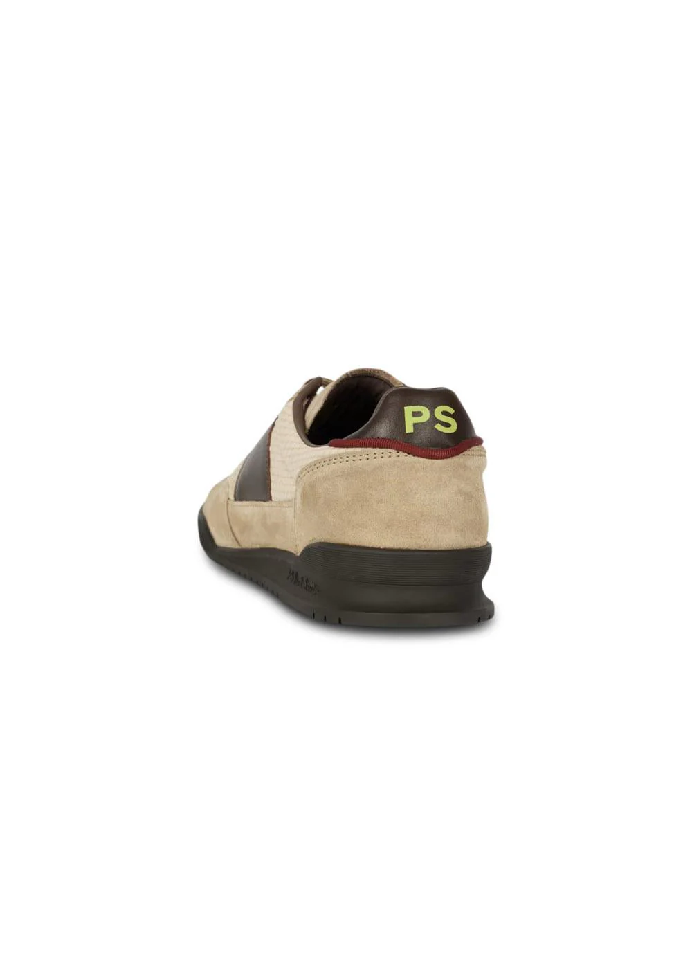Mens Shoe Dover Beige Nylon Mix - Brown - Image 6
