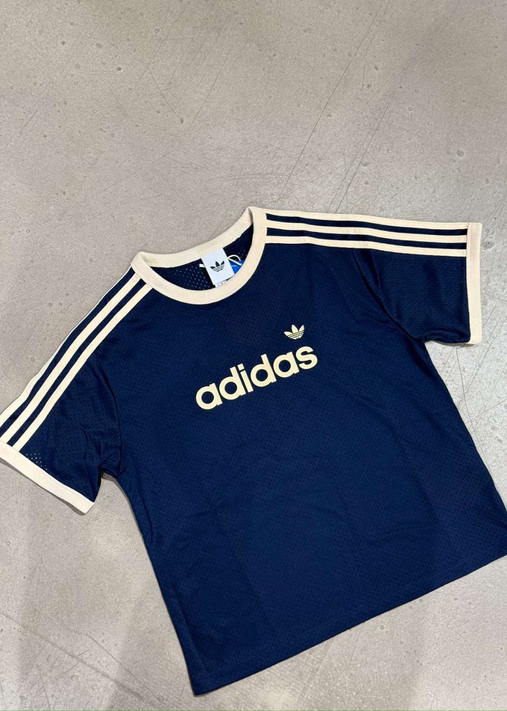 MESH TEE - Night Indigo - Image 2
