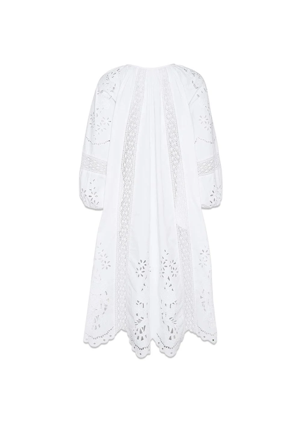 Mila Organic Cotton Dress - Ecru - Image 2
