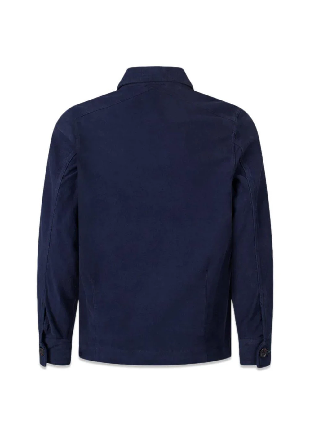 Military Overshirt Jacket - Very Dark Navy - Image 2