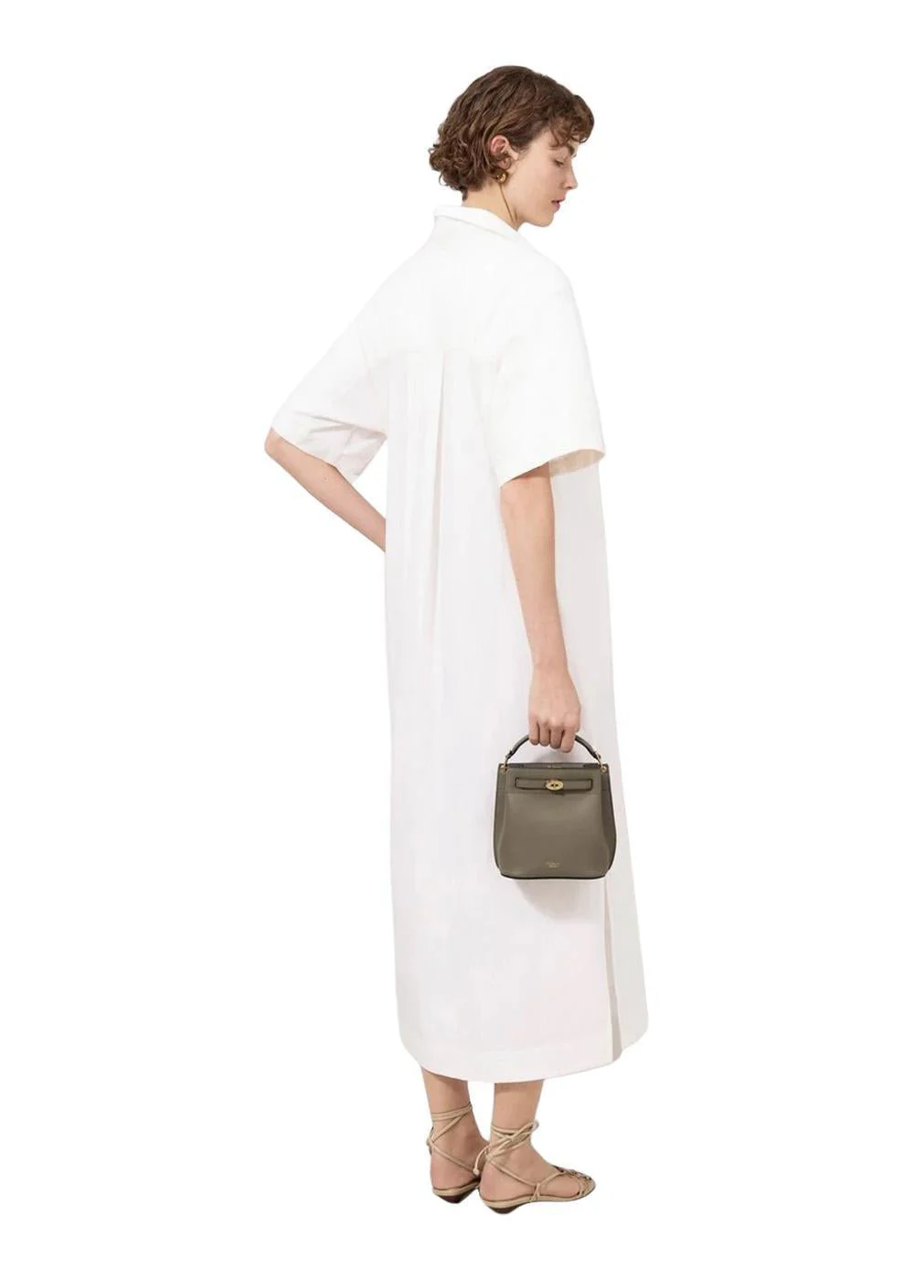 Mini Islington Bucket SCG - Linen Green - Image 4