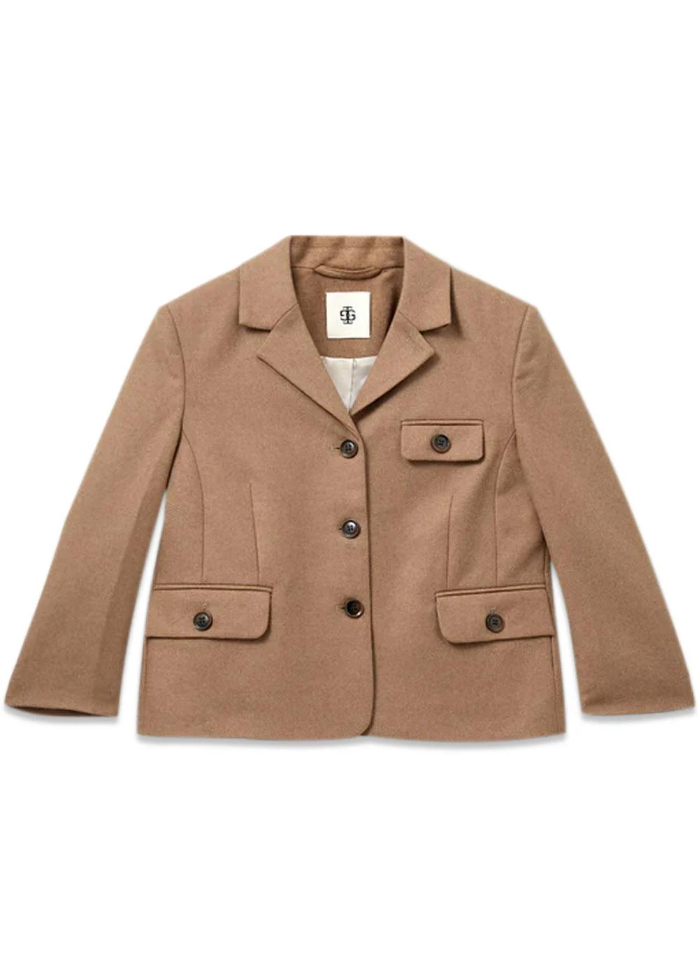 Mitch Fitted Jacket - Camel