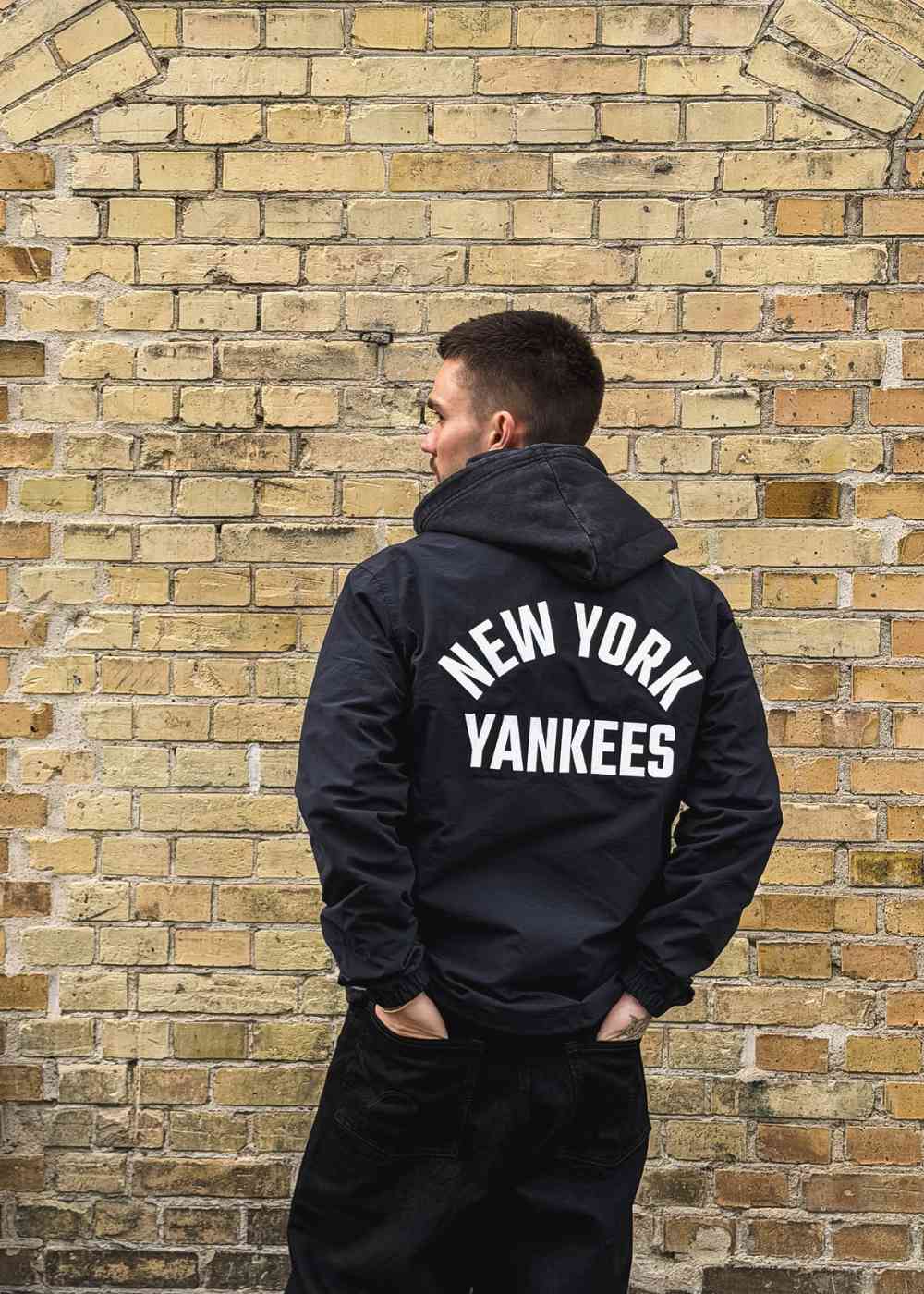 MlB Coaches Jacket - Navy - Image 3