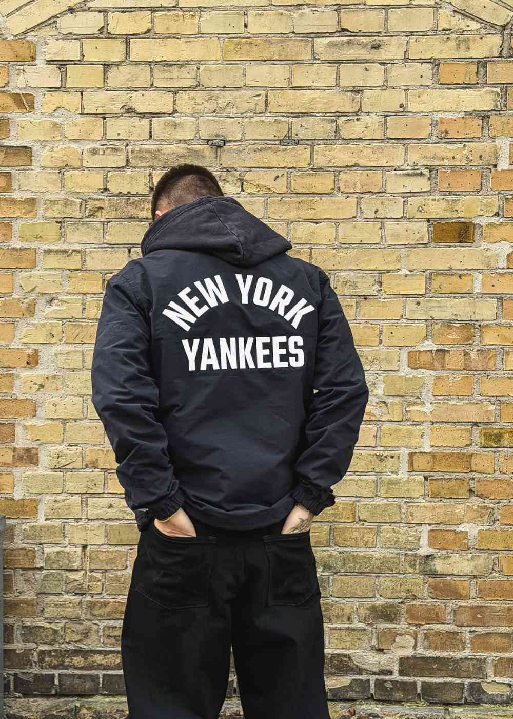 MlB Coaches Jacket - Navy - Image 4