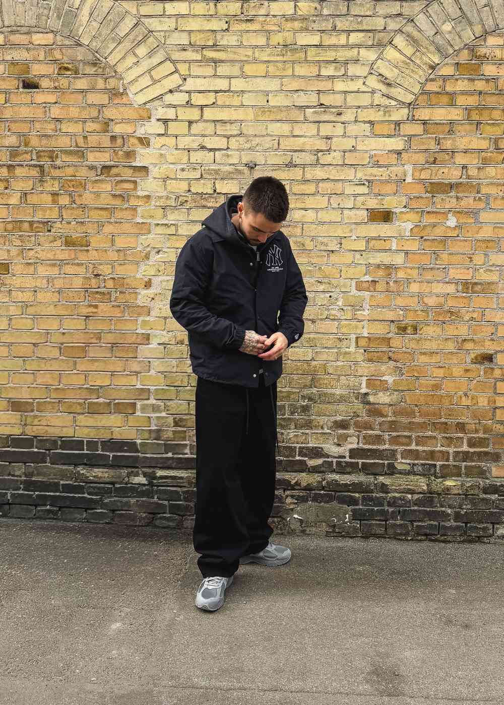 MlB Coaches Jacket - Navy - Image 5