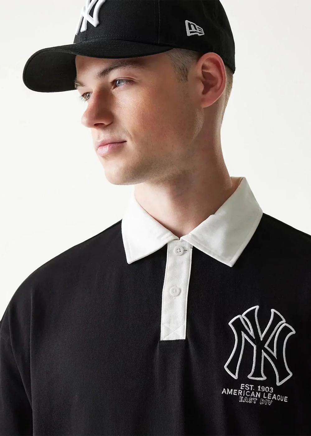 MLB OS POLO NEYYAN BLK - Black - Image 5