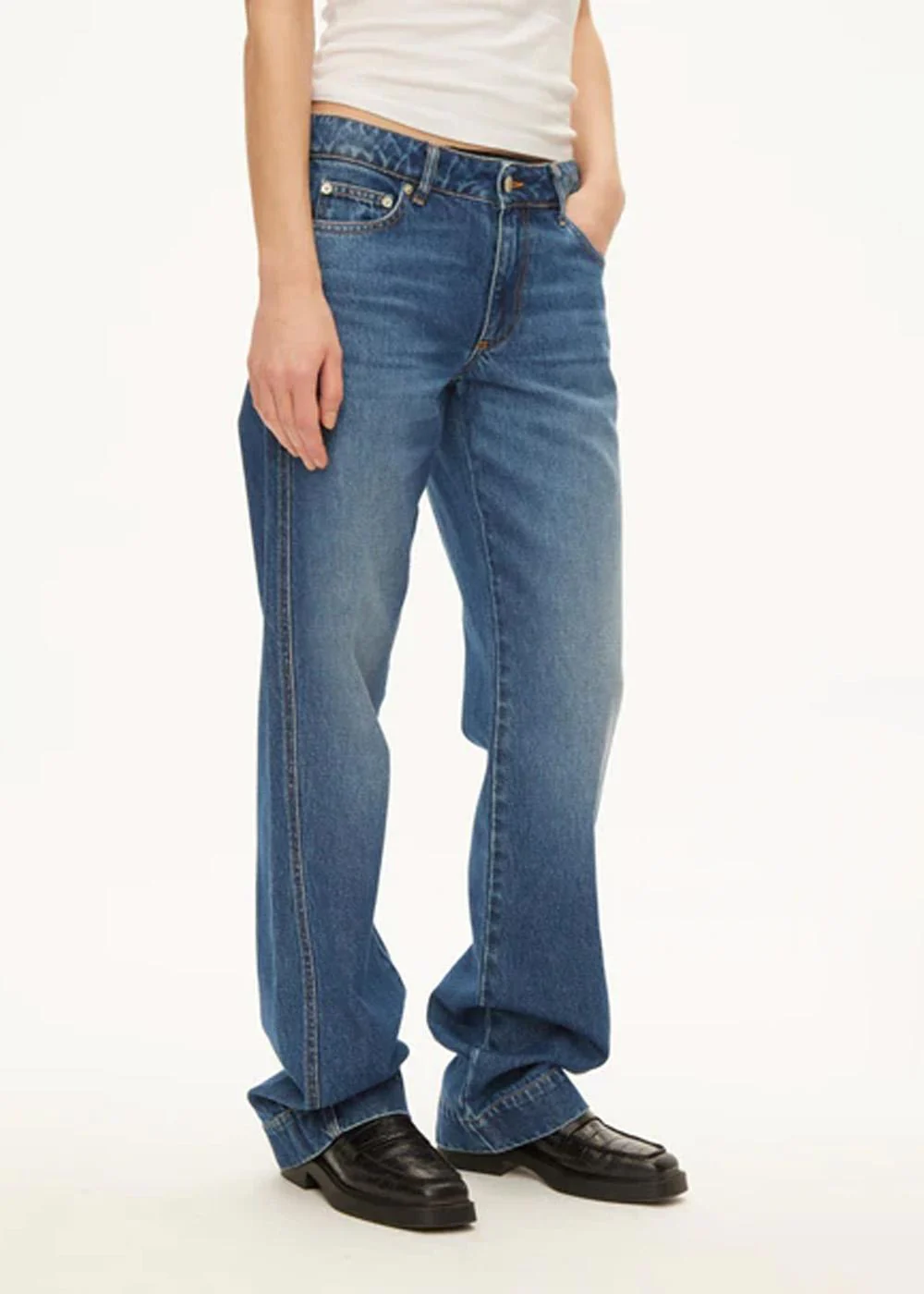 Mod jeans - Mid Blue - Image 3